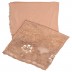 Cotton Half Net Stole- Tan Brown